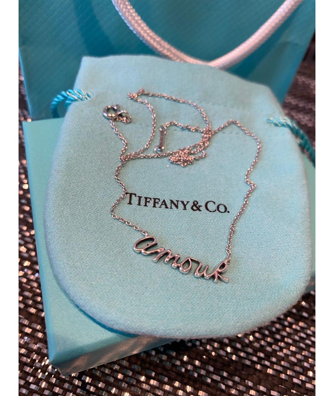 TIFFANY&CO Серебряная серебряная подвеска, фото 2