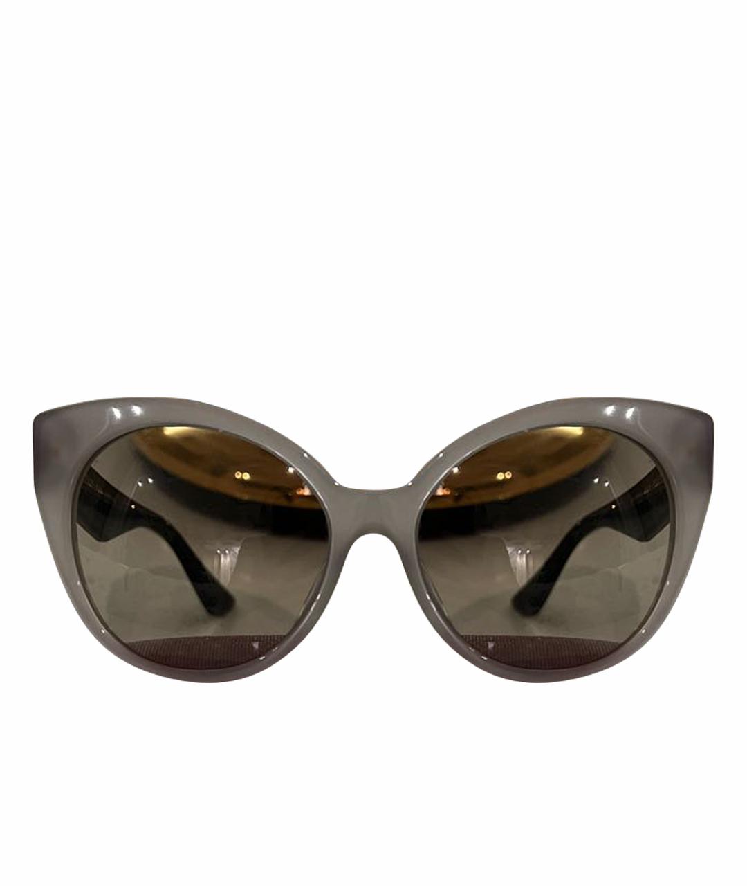 MIU MIU Серые пластиковые солнцезащитные очки, фото 1