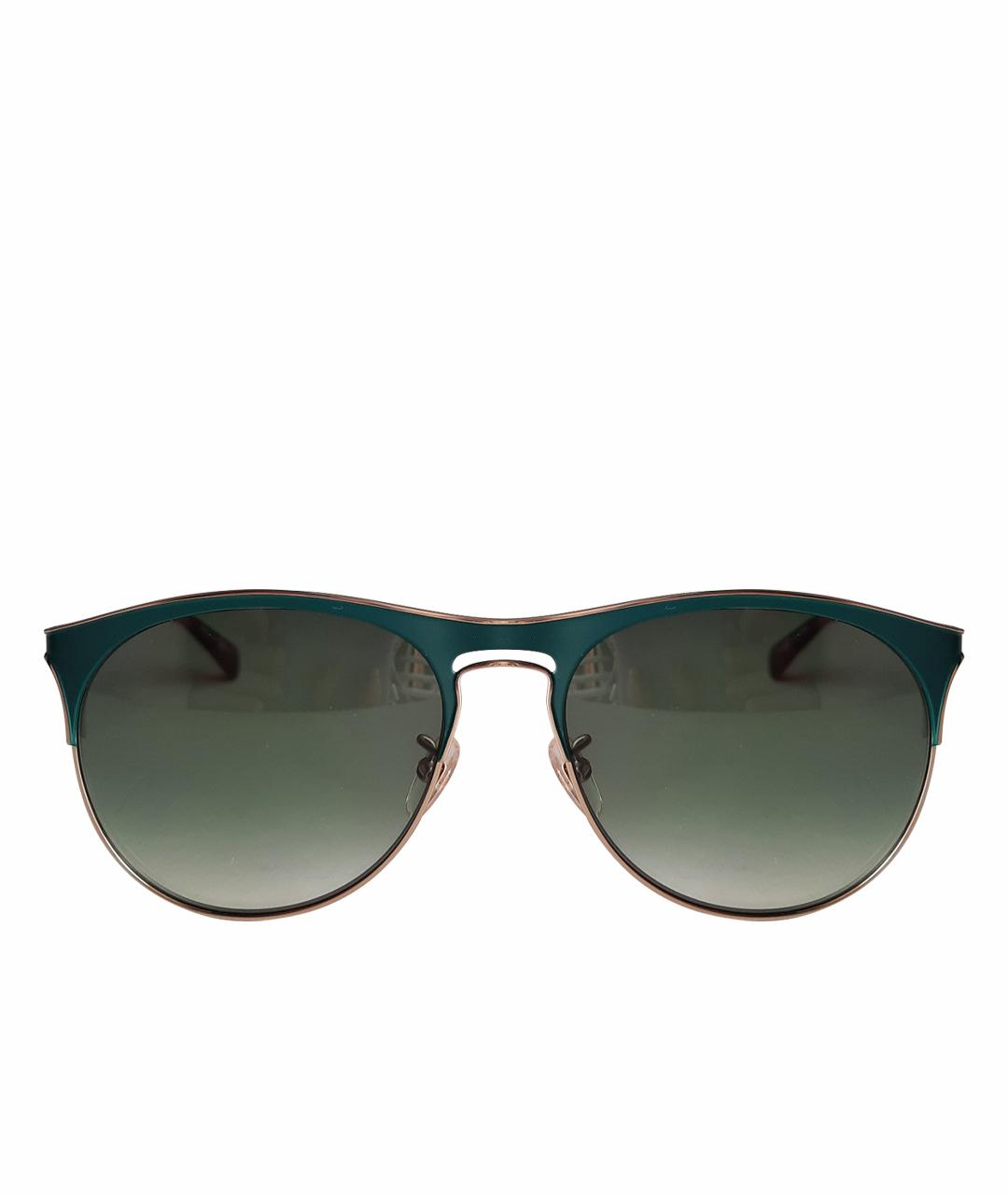 GIVENCHY Зеленые металлические солнцезащитные очки, фото 1