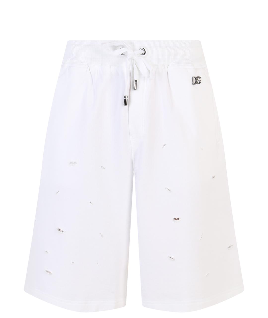 DOLCE&GABBANA Белые шорты, фото 1