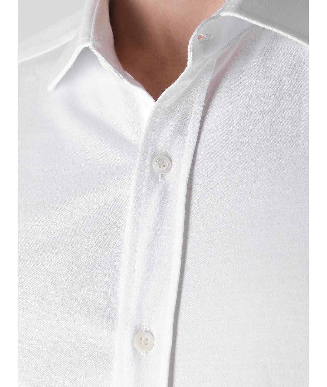 BRUNELLO CUCINELLI Белая кэжуал рубашка, фото 5