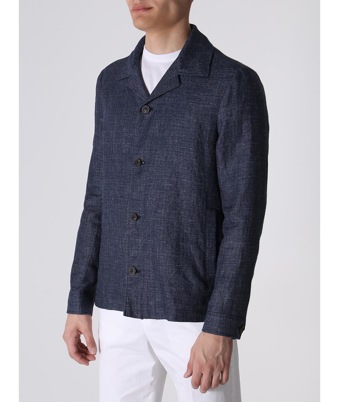 CANALI Синяя куртка, фото 4