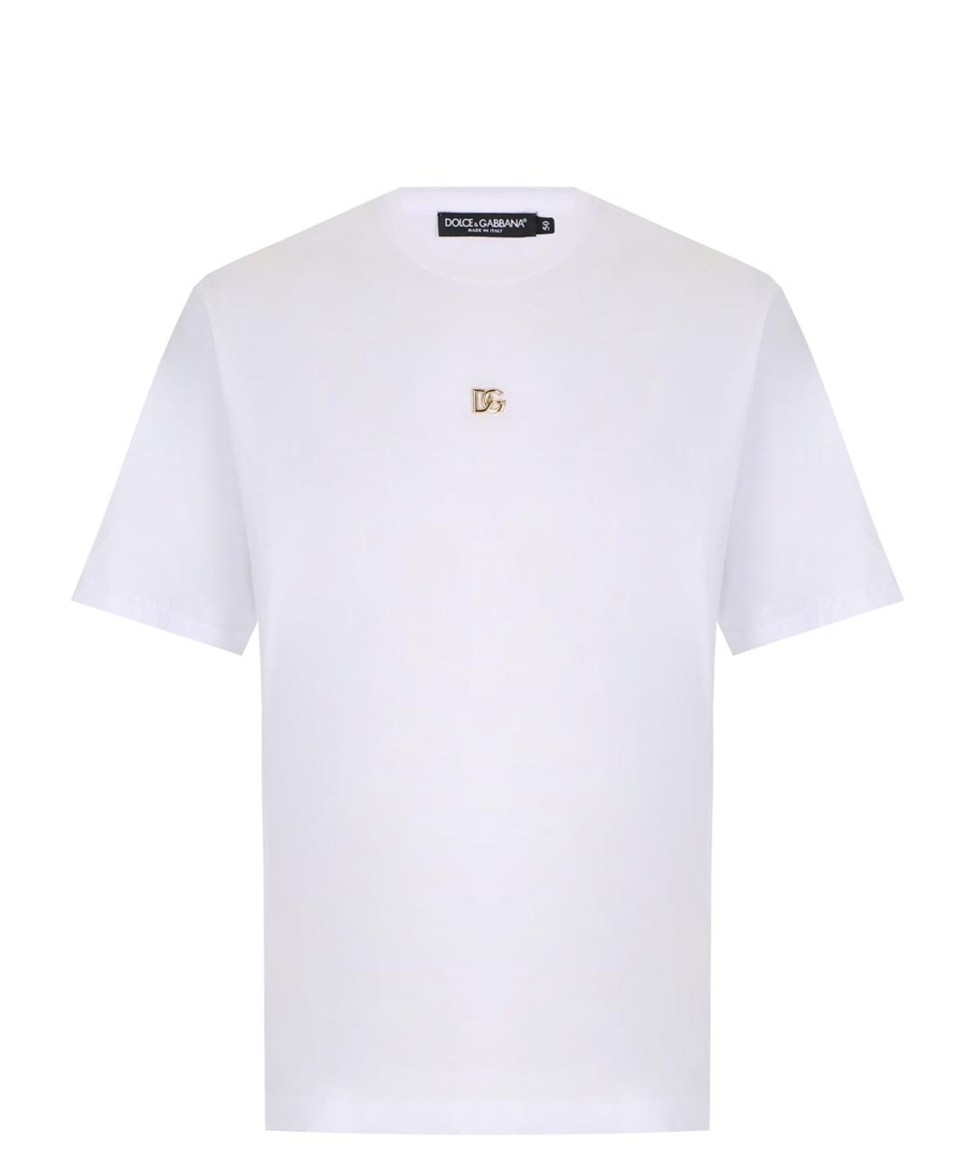 DOLCE&GABBANA Белая футболка, фото 1