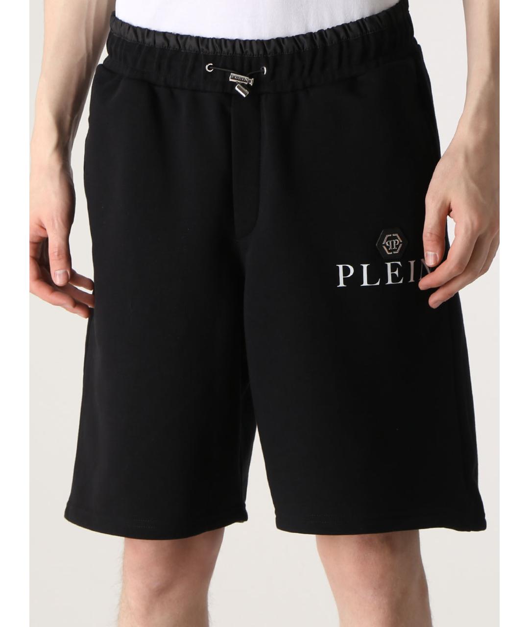 PHILIPP PLEIN Черные шорты, фото 4