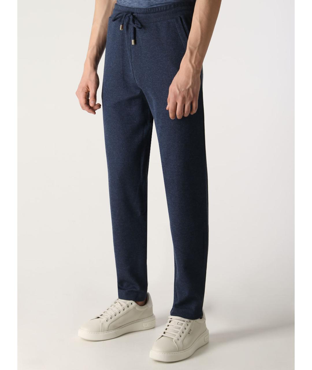 CANALI Синий повседневный костюм, фото 7