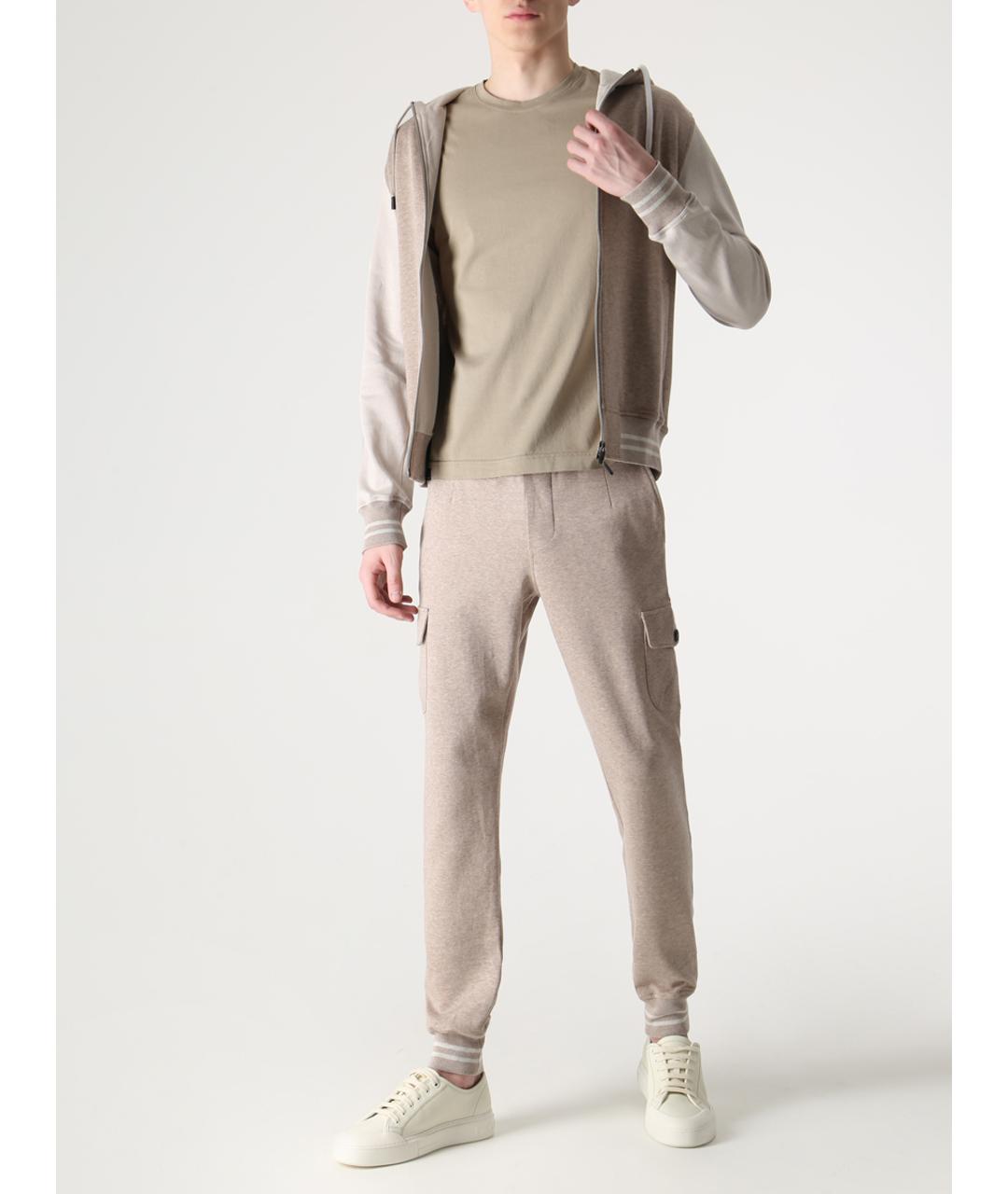 CAPOBIANCO Бежевый спортивный костюм, фото 2