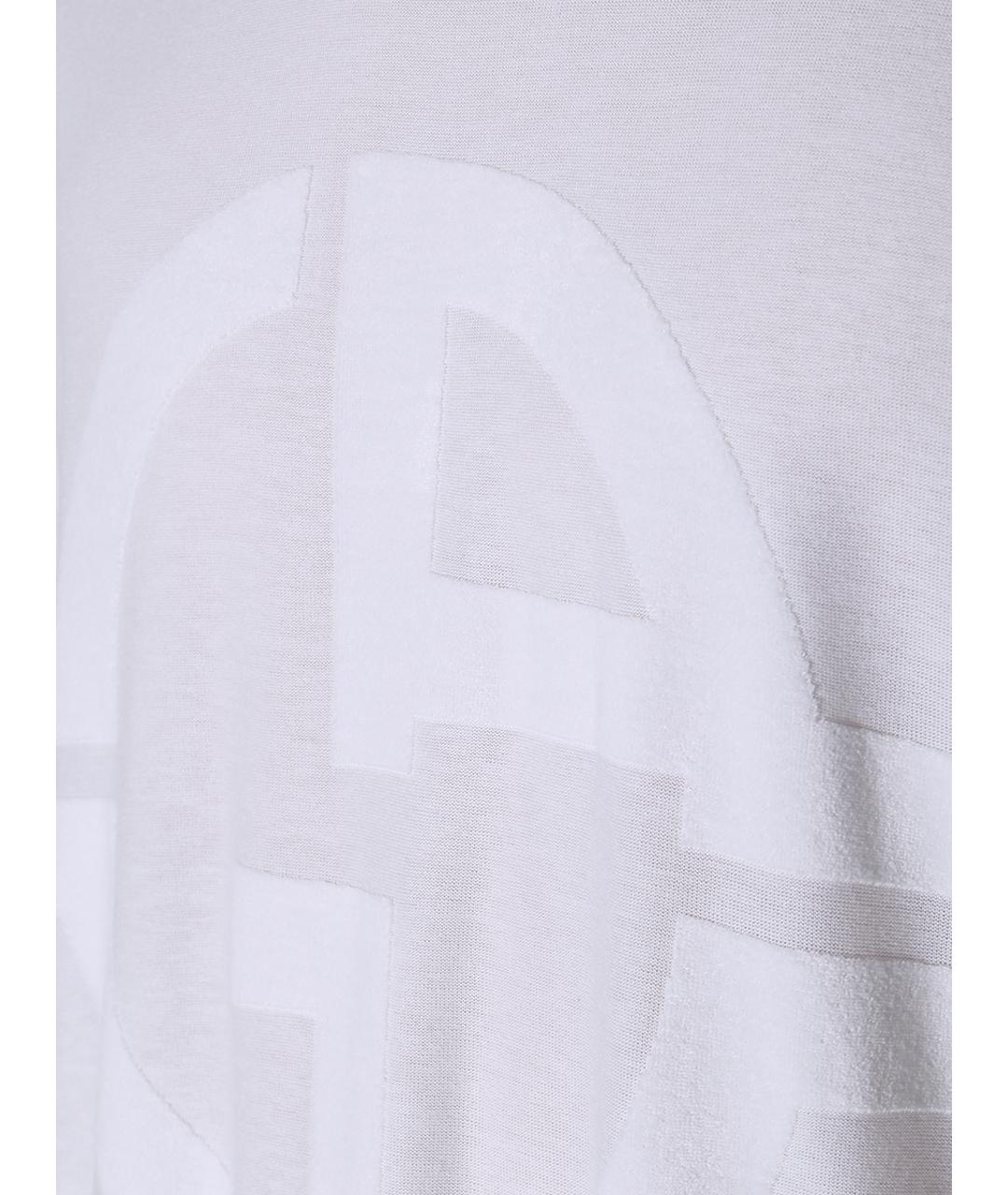 GIORGIO ARMANI Белая футболка, фото 5