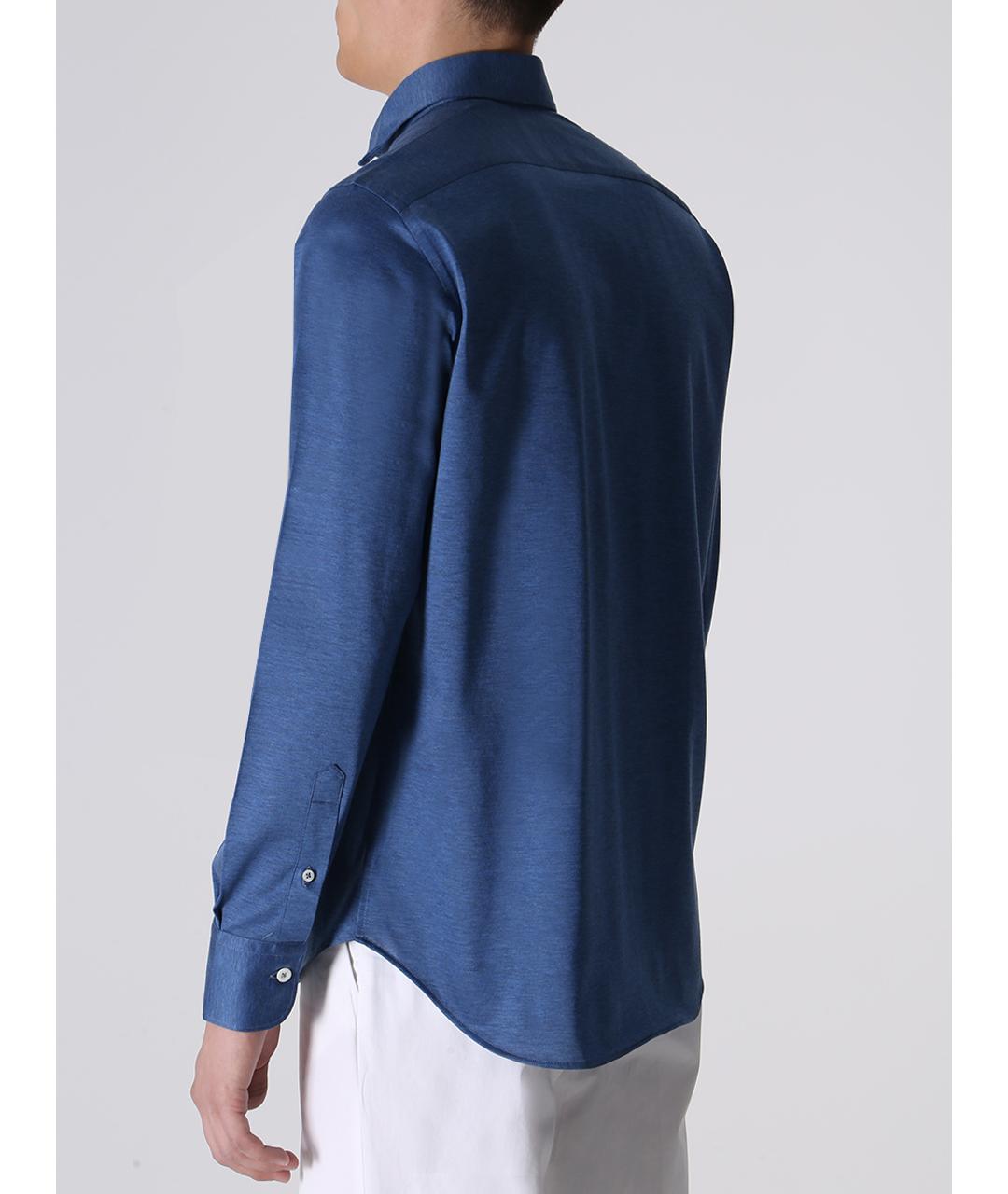 CANALI Синяя кэжуал рубашка, фото 3