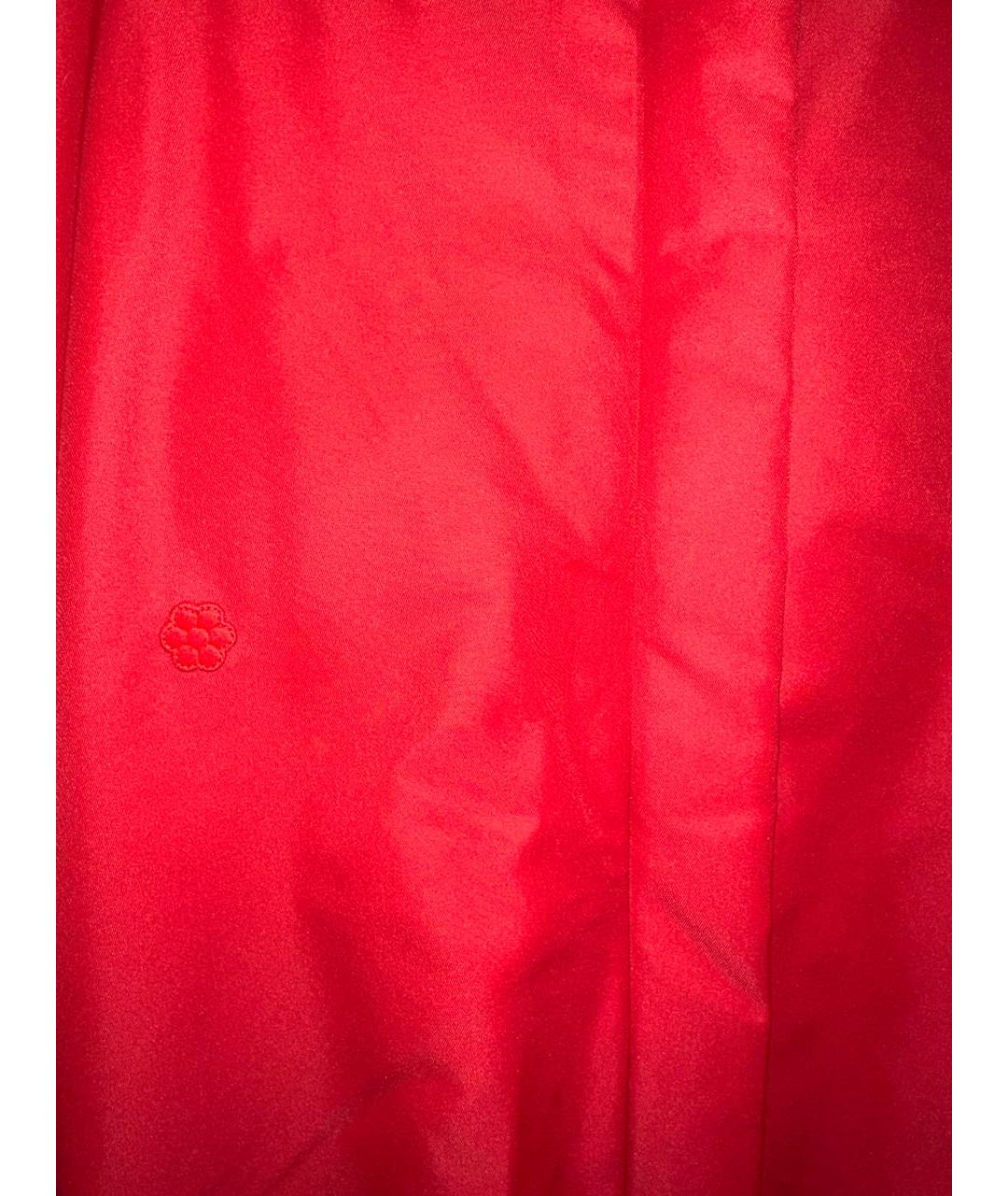 THE PANGAIA Красная полиамидовая куртка, фото 4