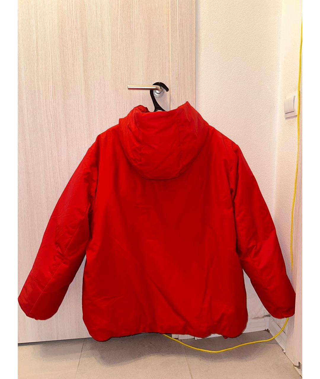 THE PANGAIA Красная полиамидовая куртка, фото 2