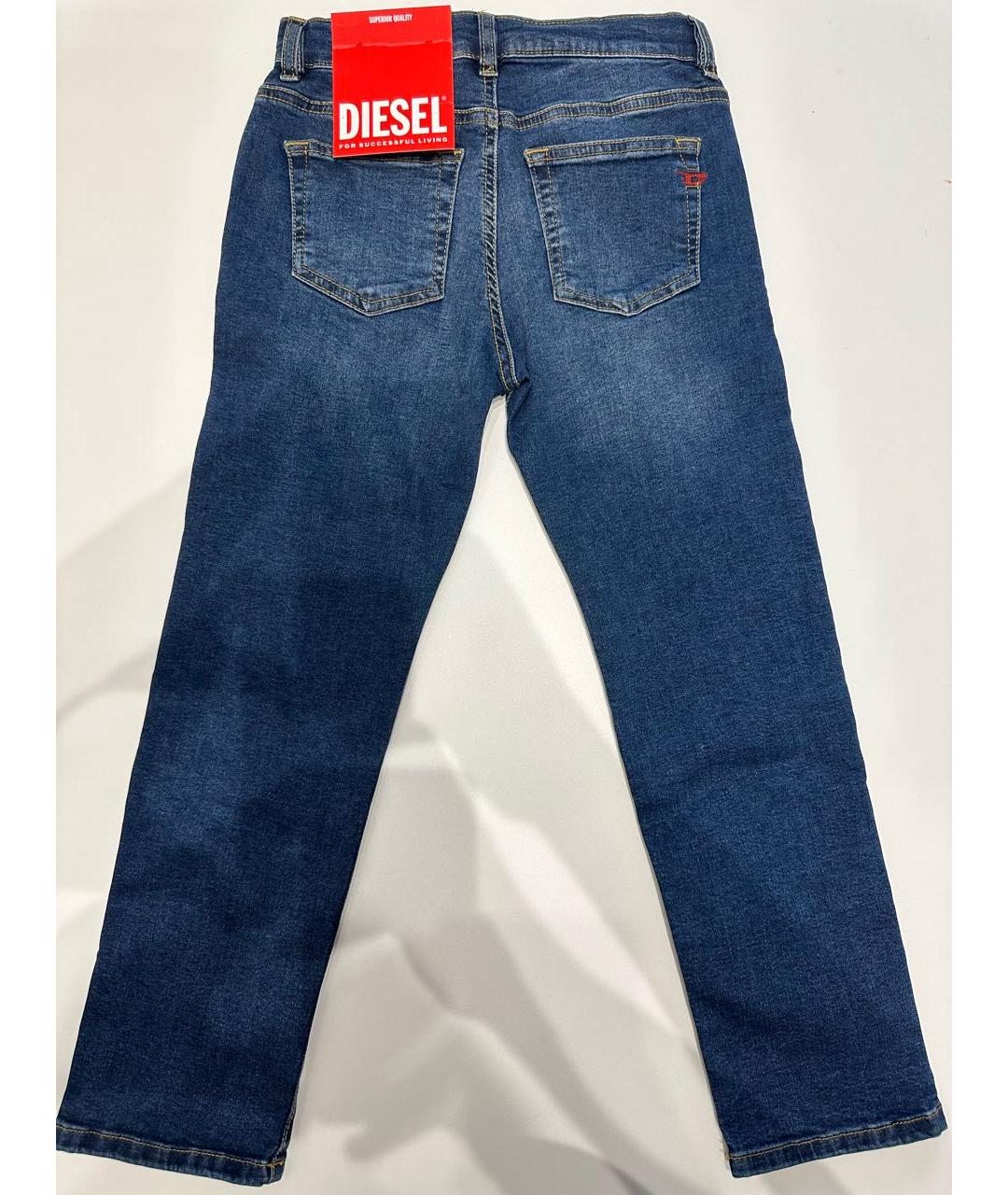 DIESEL KIDS Синие хлопковые детские джинсы, фото 2