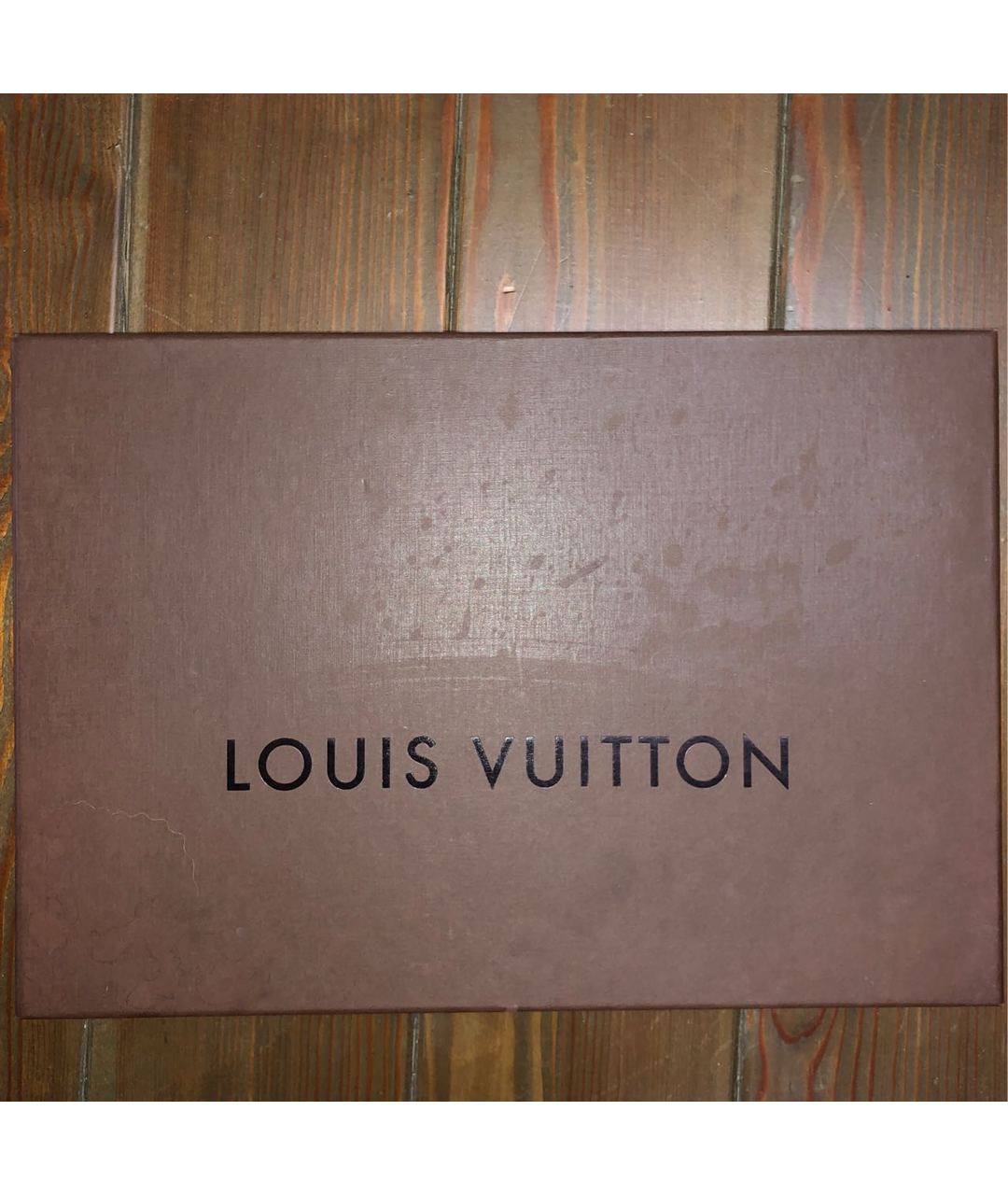 LOUIS VUITTON PRE-OWNED Антрацитовый шелковый шарф, фото 4