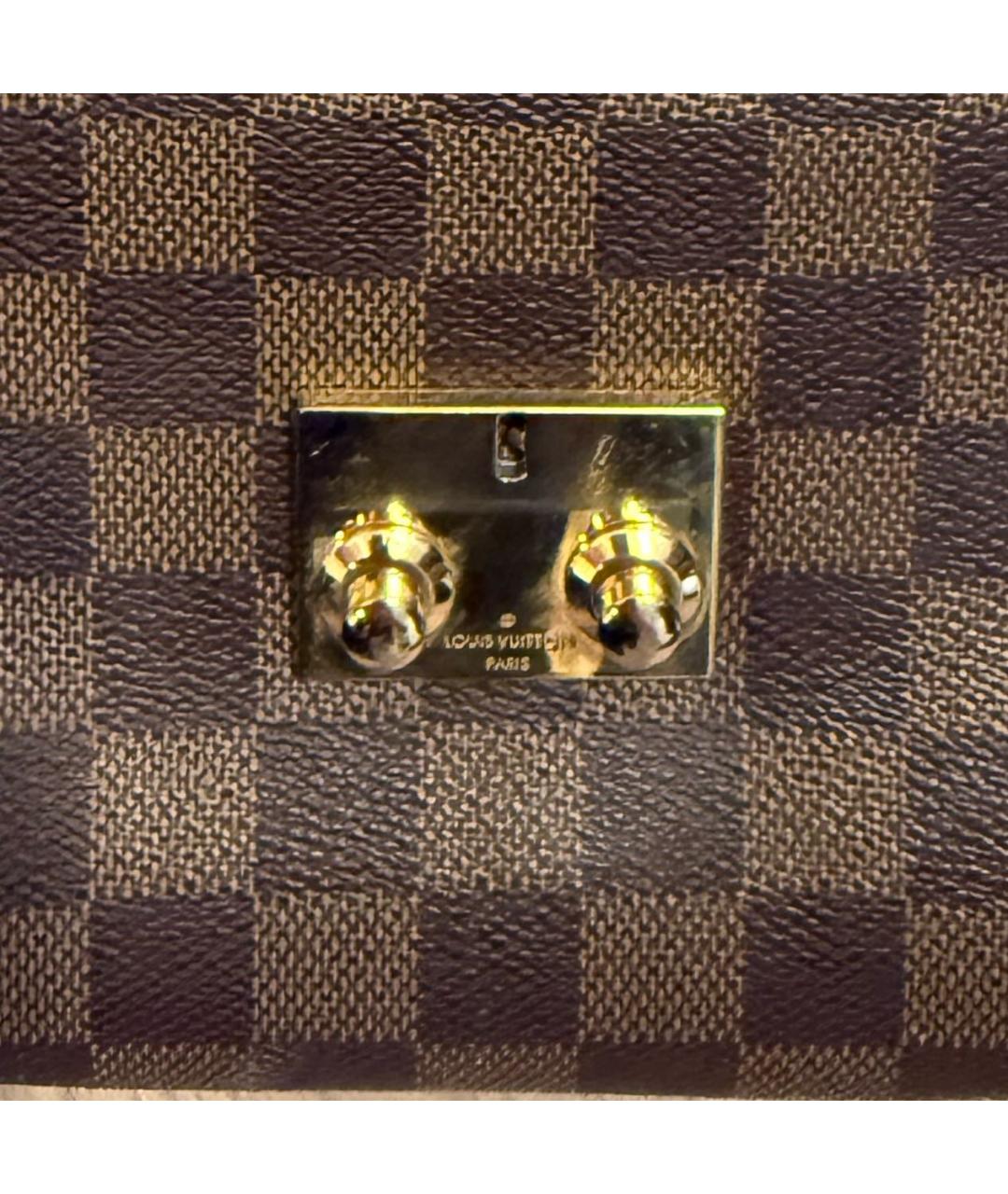 LOUIS VUITTON Коричневая сумка с короткими ручками, фото 7