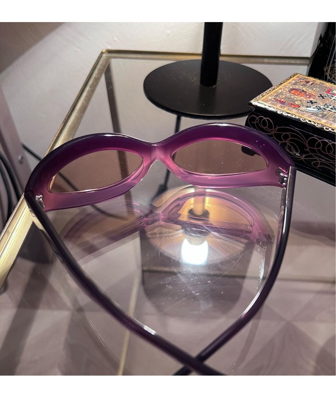 PORT TANGER Фиолетовые пластиковые солнцезащитные очки, фото 2