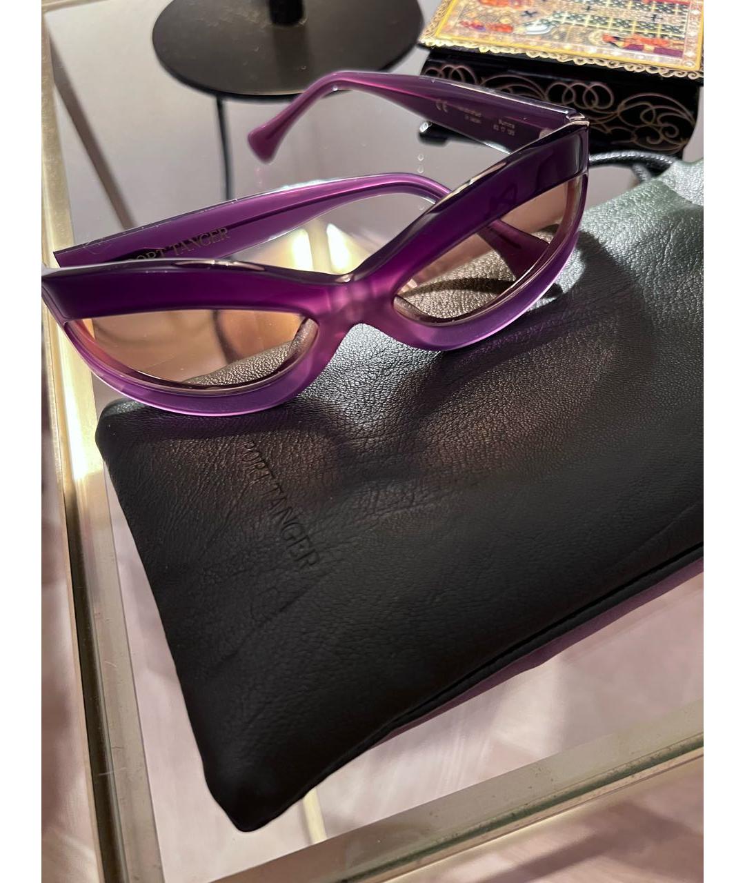 PORT TANGER Фиолетовые пластиковые солнцезащитные очки, фото 7