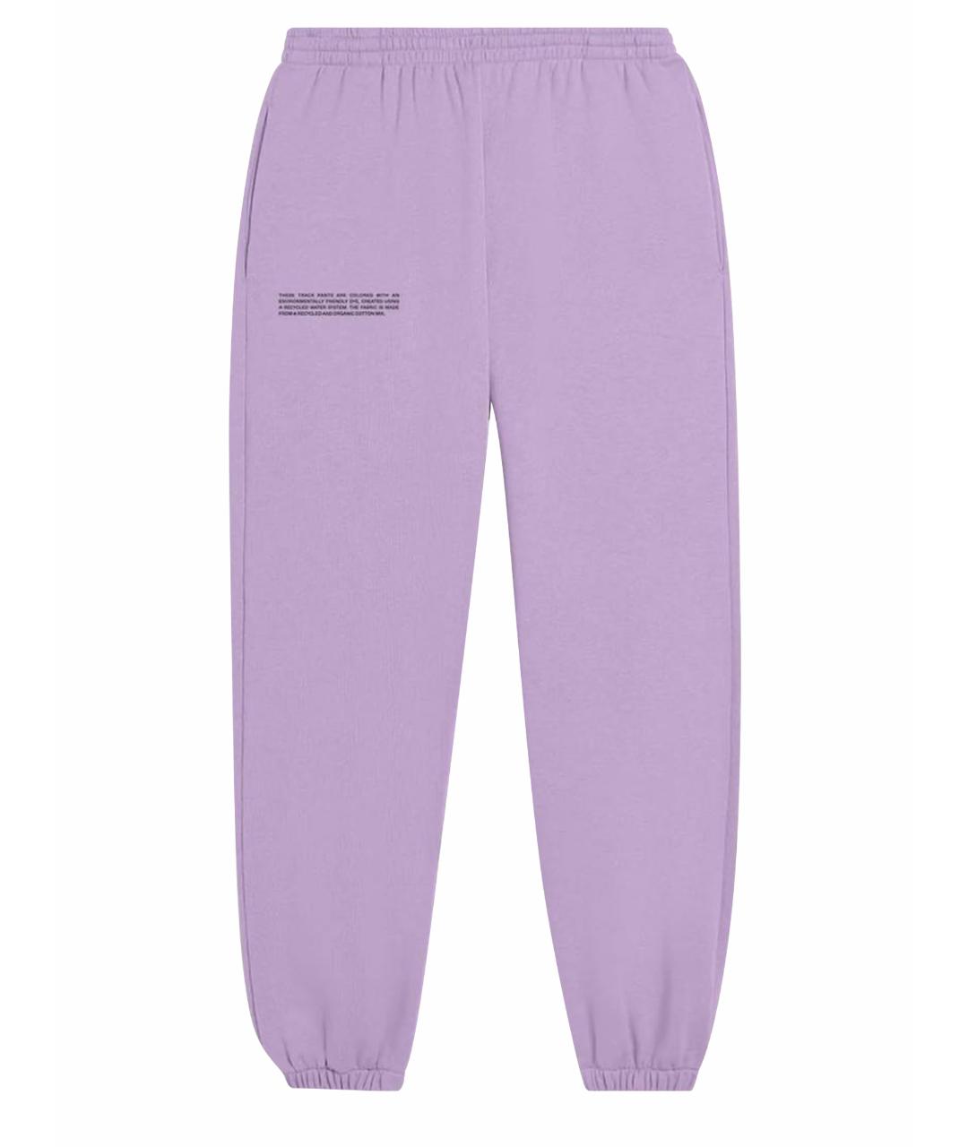 THE PANGAIA Фиолетовые хлопковые спортивные брюки и шорты, фото 1