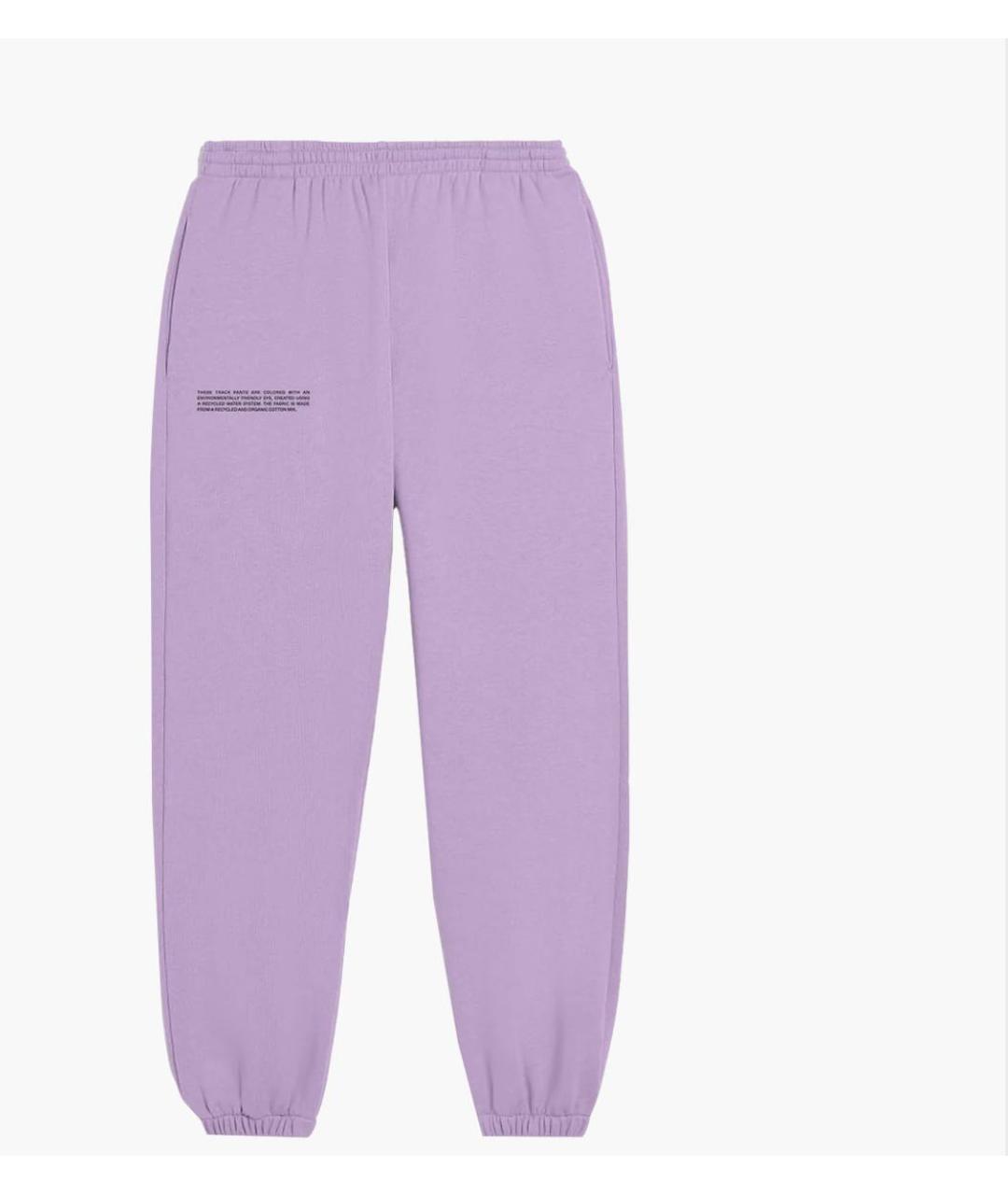 THE PANGAIA Фиолетовые хлопковые спортивные брюки и шорты, фото 6