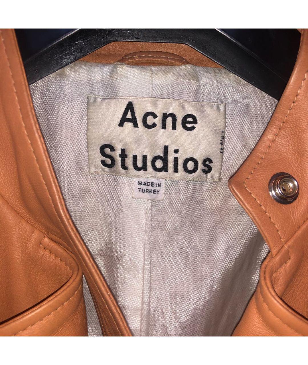 ACNE STUDIOS Кожаная куртка, фото 3