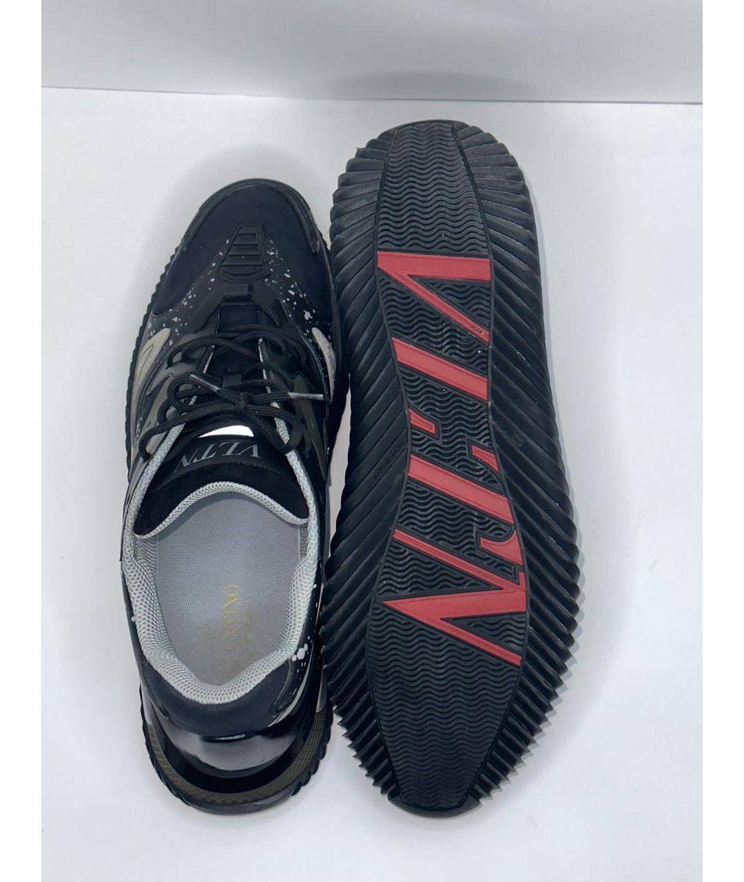 VALENTINO Черные низкие ботинки, фото 5