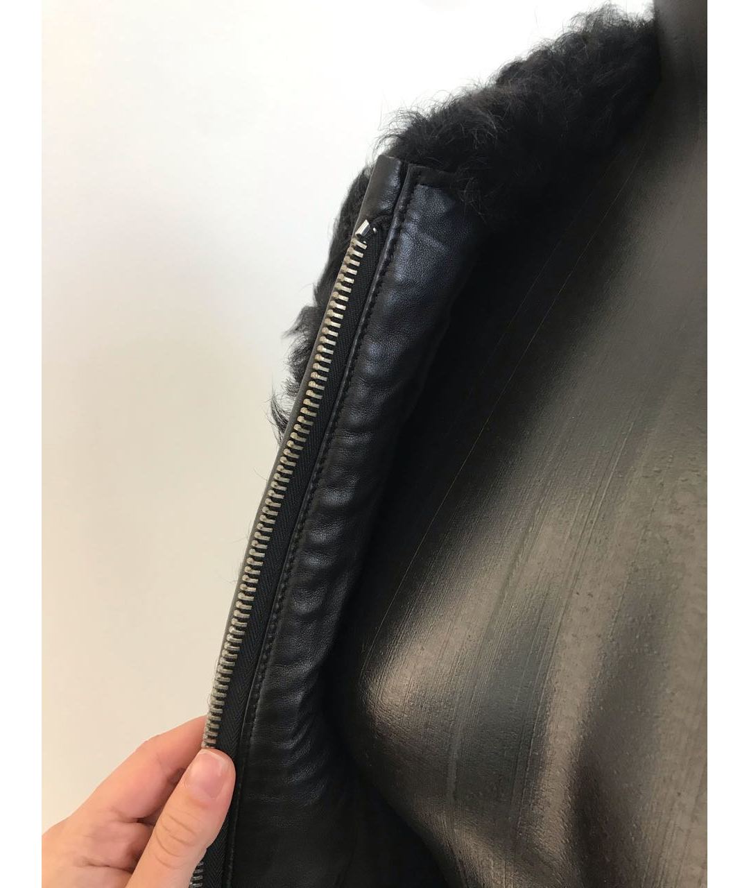 ISABEL MARANT ETOILE Черная меховая куртка, фото 6