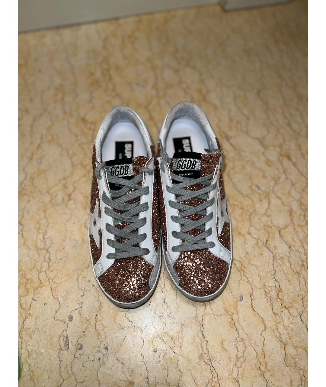 GOLDEN GOOSE DELUXE BRAND Мульти кожаные кеды, фото 2