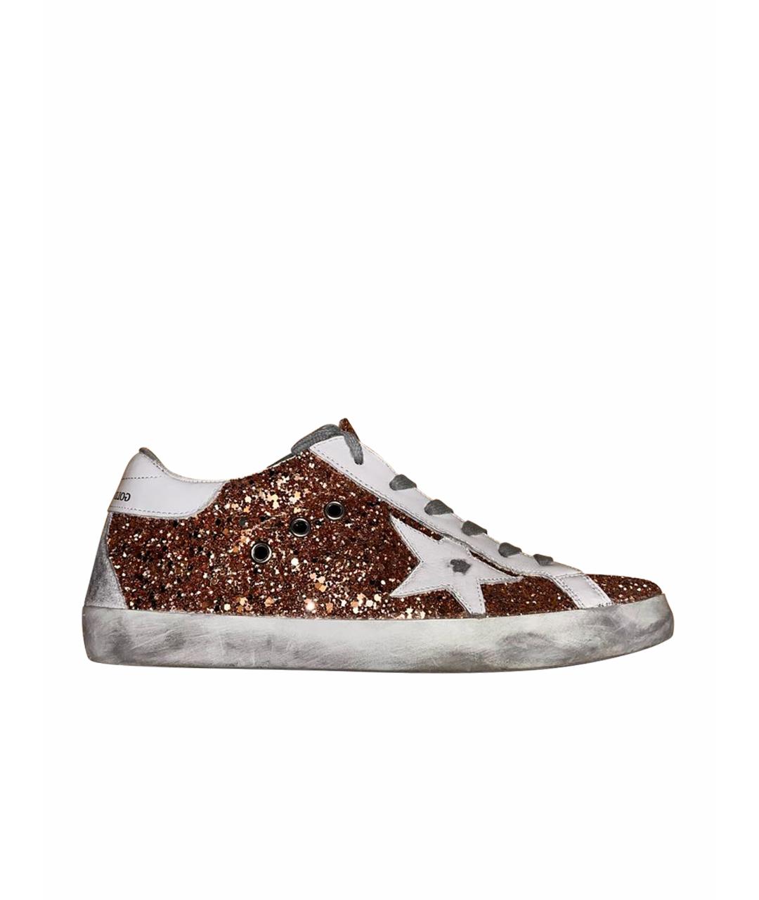 GOLDEN GOOSE DELUXE BRAND Мульти кожаные кеды, фото 1