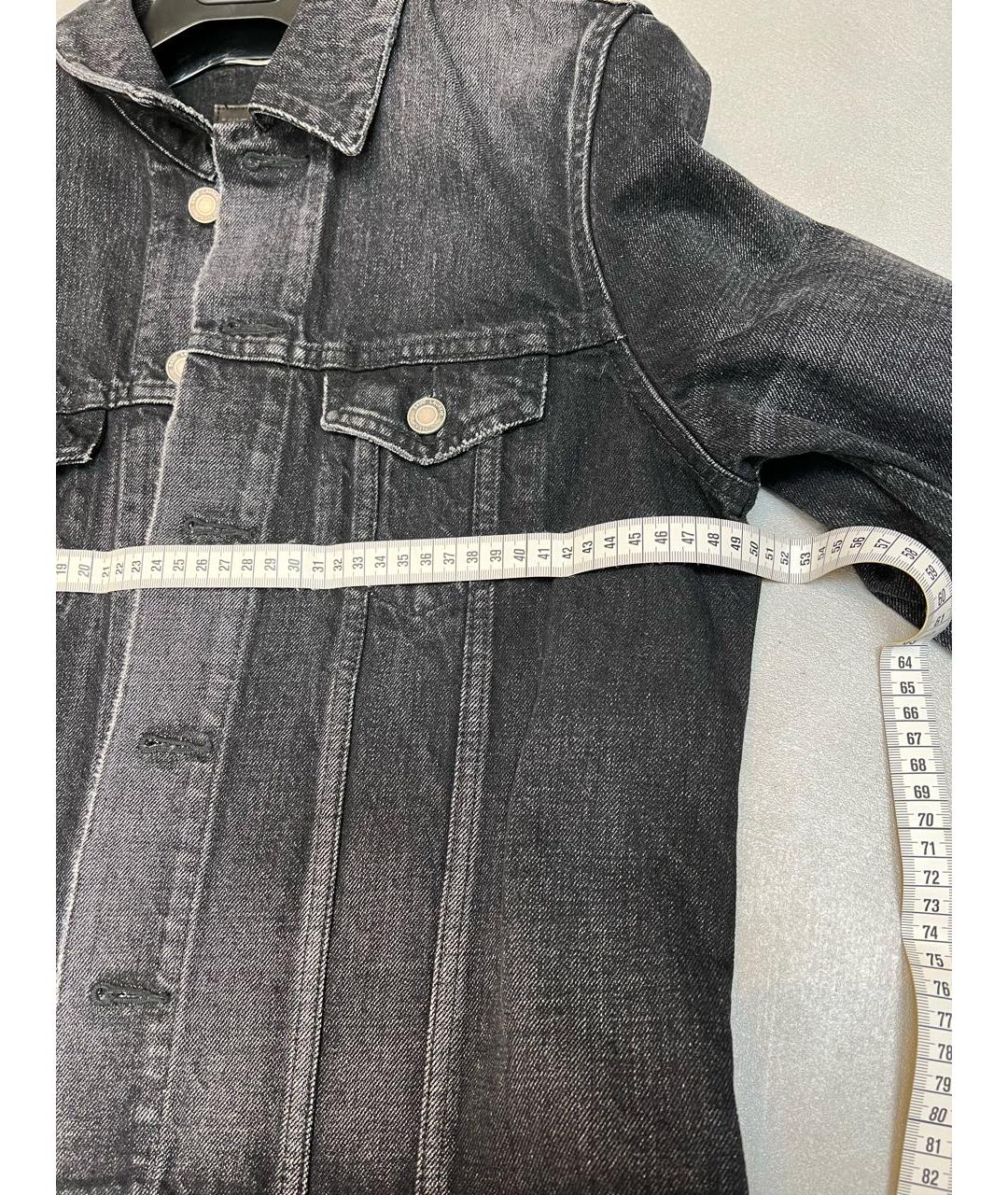 SAINT LAURENT Черная деним куртка, фото 7