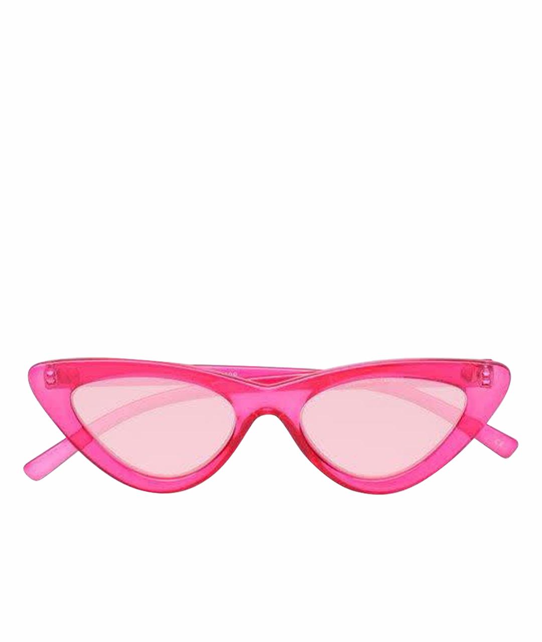 LE SPECS Розовые пластиковые солнцезащитные очки, фото 1