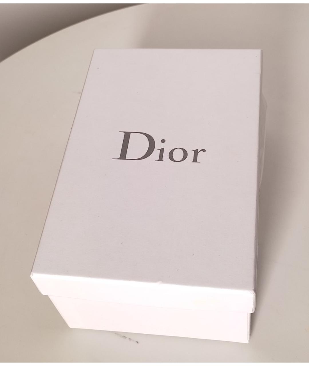 CHRISTIAN DIOR PRE-OWNED Черные балетки из лакированной кожи, фото 9