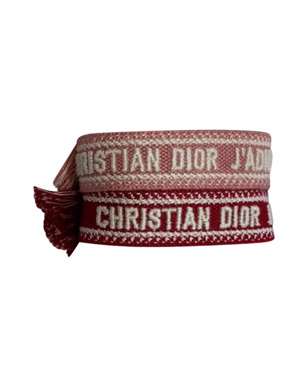 CHRISTIAN DIOR Розовый браслет, фото 1