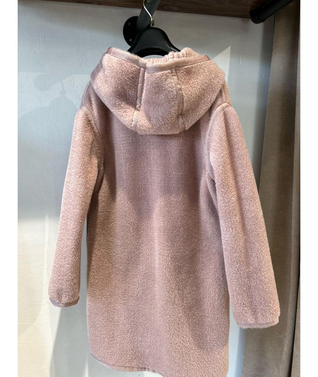DIEGO Розовое полиамидовое пальто, фото 6
