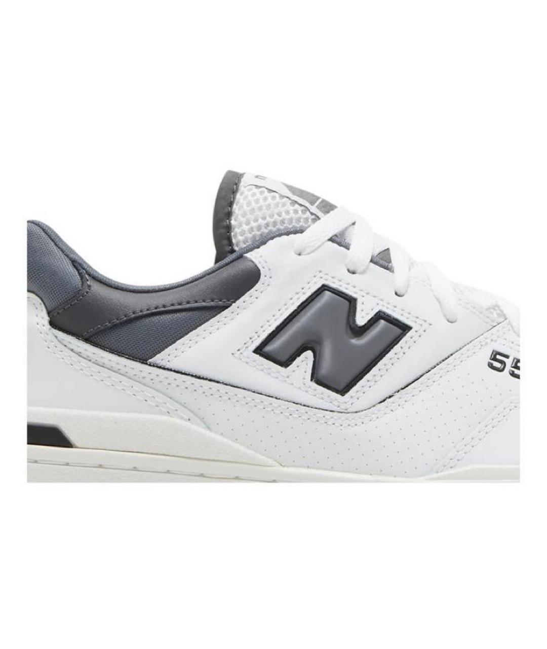 NEW BALANCE Серые кожаные кроссовки, фото 2