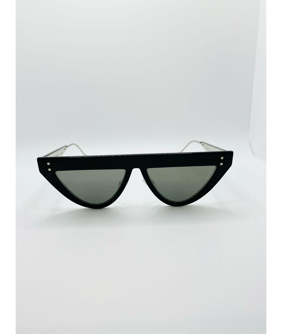 FENDI Черные металлические солнцезащитные очки, фото 9