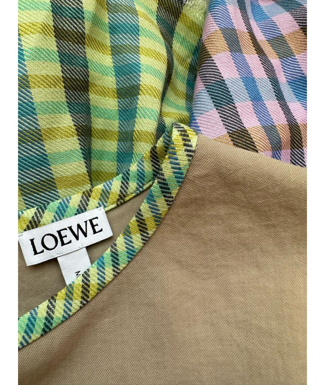 LOEWE Мульти хлопковое платье, фото 6