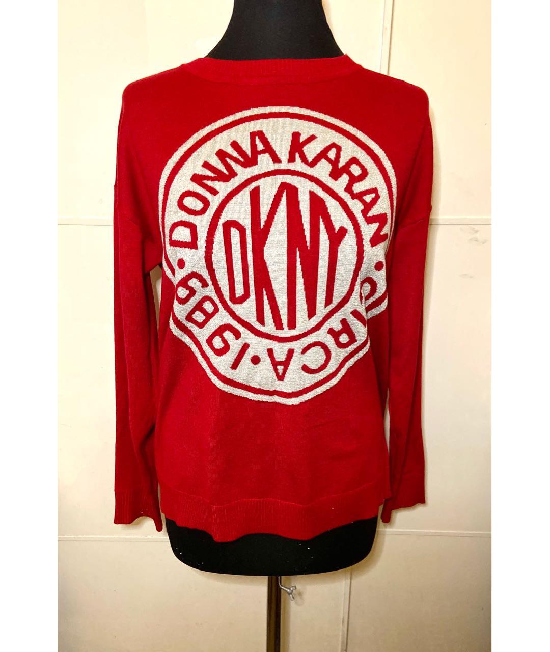 DKNY Красный джемпер / свитер, фото 2
