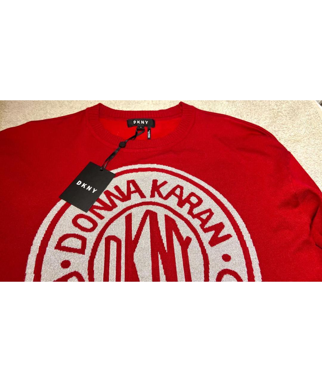 DKNY Красный джемпер / свитер, фото 7