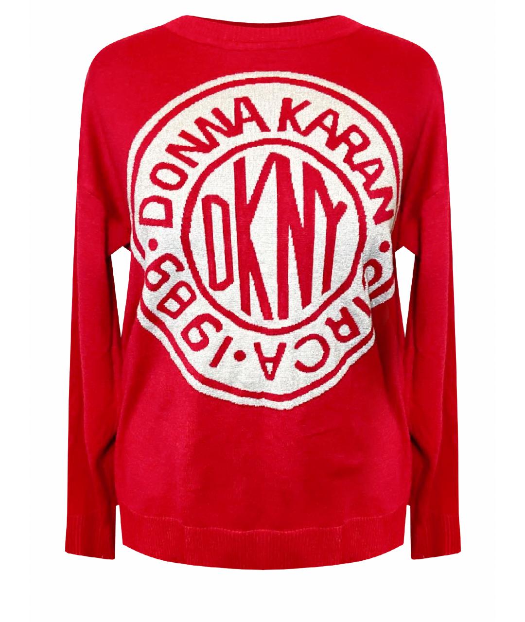 DKNY Красный джемпер / свитер, фото 1