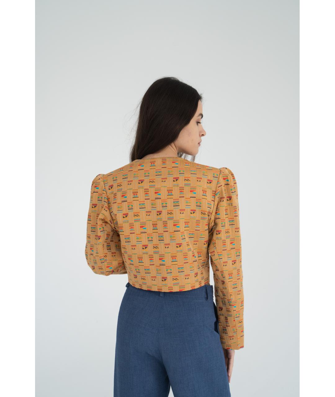 YVES SAINT LAURENT VINTAGE Мульти шерстяной жакет/пиджак, фото 7