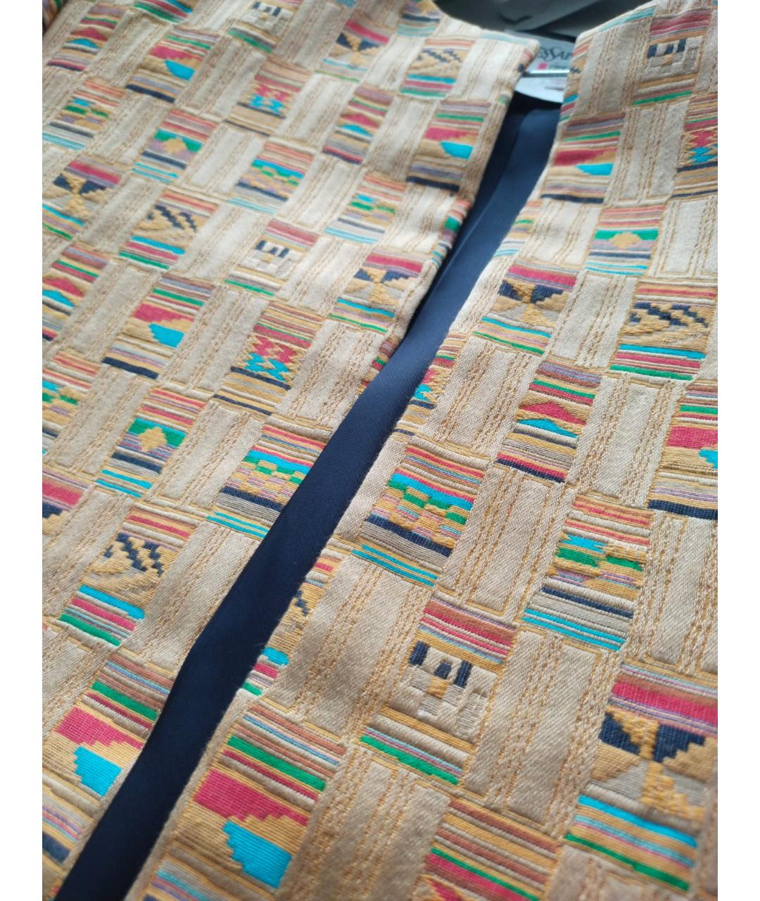 YVES SAINT LAURENT VINTAGE Мульти шерстяной жакет/пиджак, фото 9