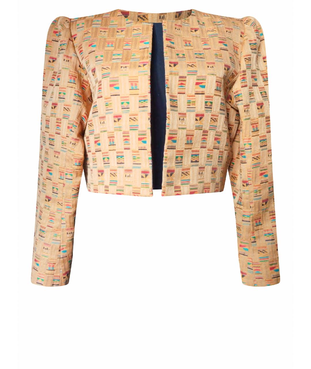 YVES SAINT LAURENT VINTAGE Мульти шерстяной жакет/пиджак, фото 1