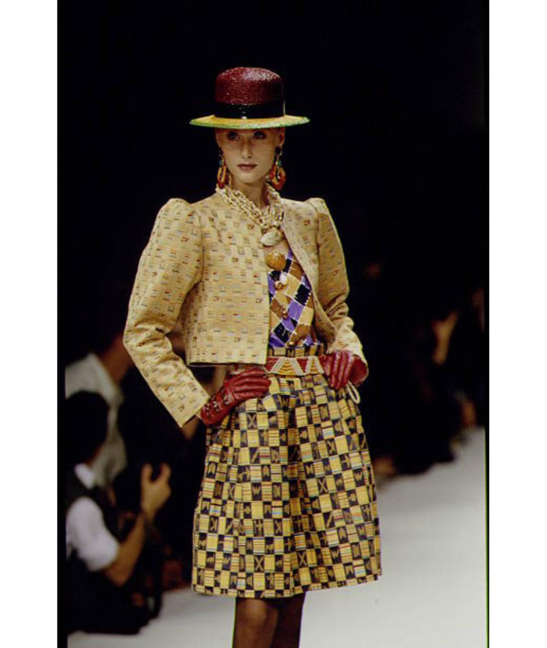 YVES SAINT LAURENT VINTAGE Мульти шерстяной жакет/пиджак, фото 2