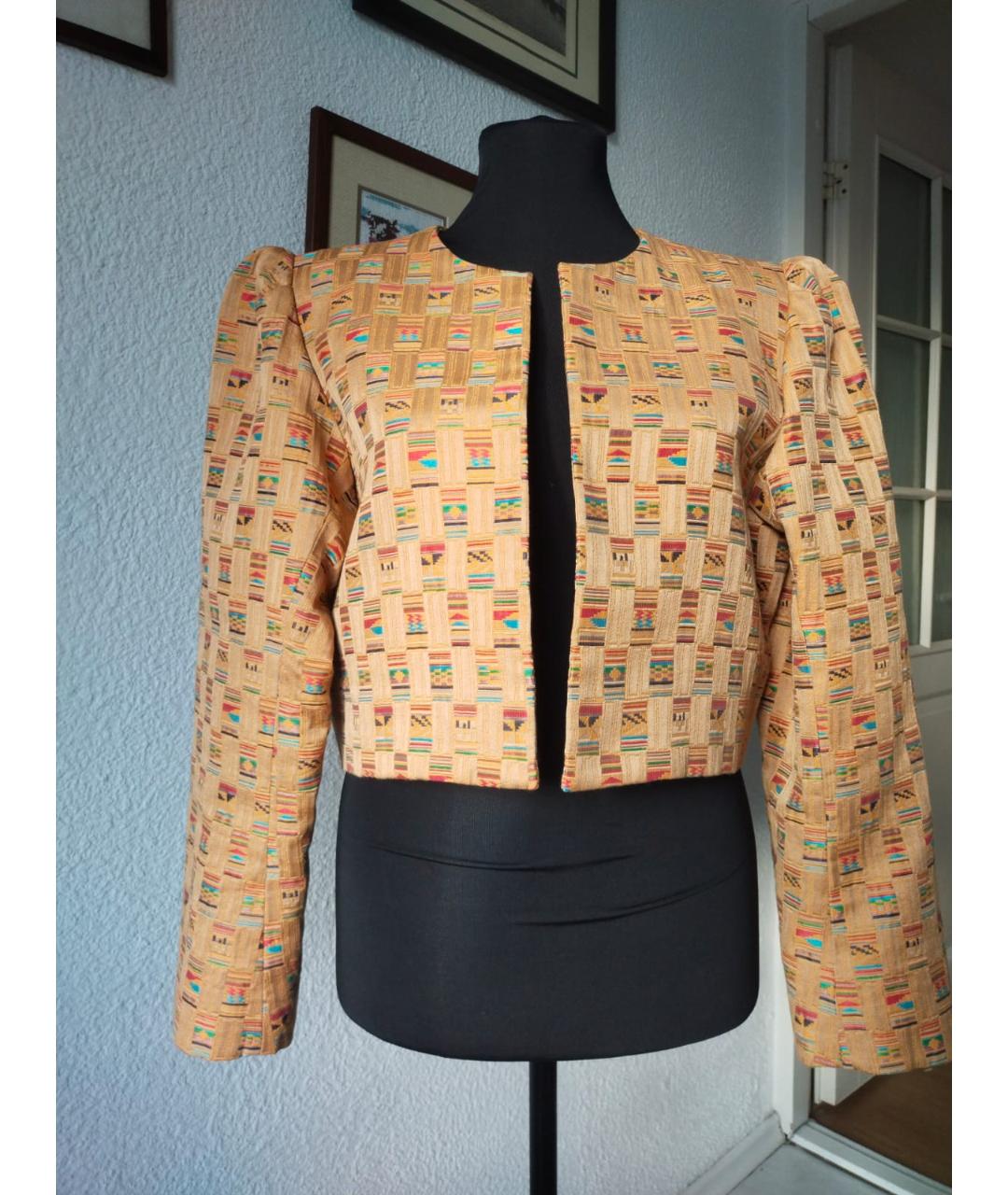 YVES SAINT LAURENT VINTAGE Мульти шерстяной жакет/пиджак, фото 10