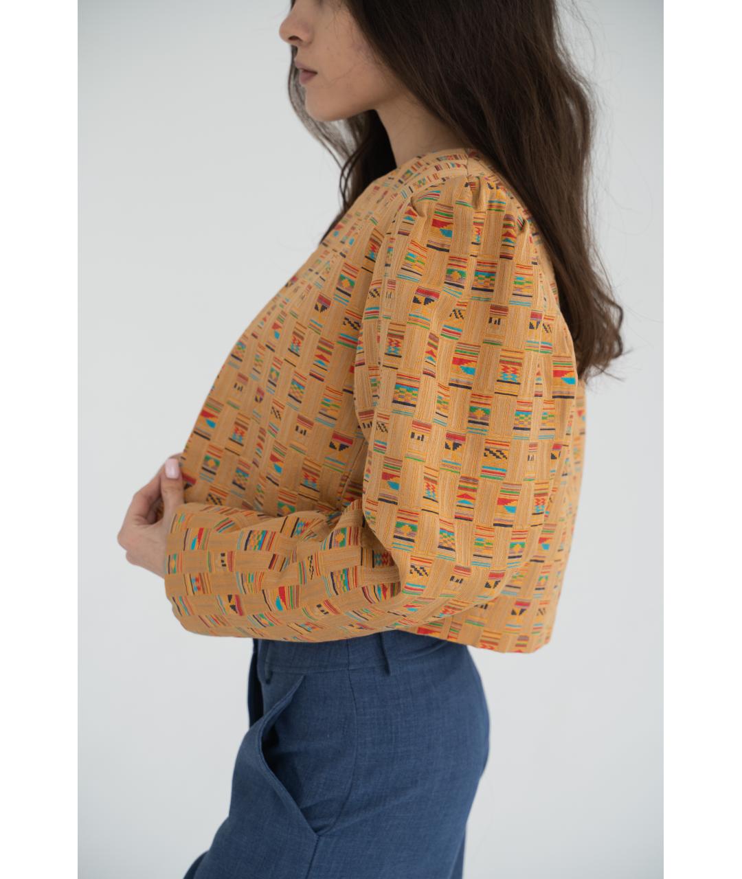 YVES SAINT LAURENT VINTAGE Мульти шерстяной жакет/пиджак, фото 4