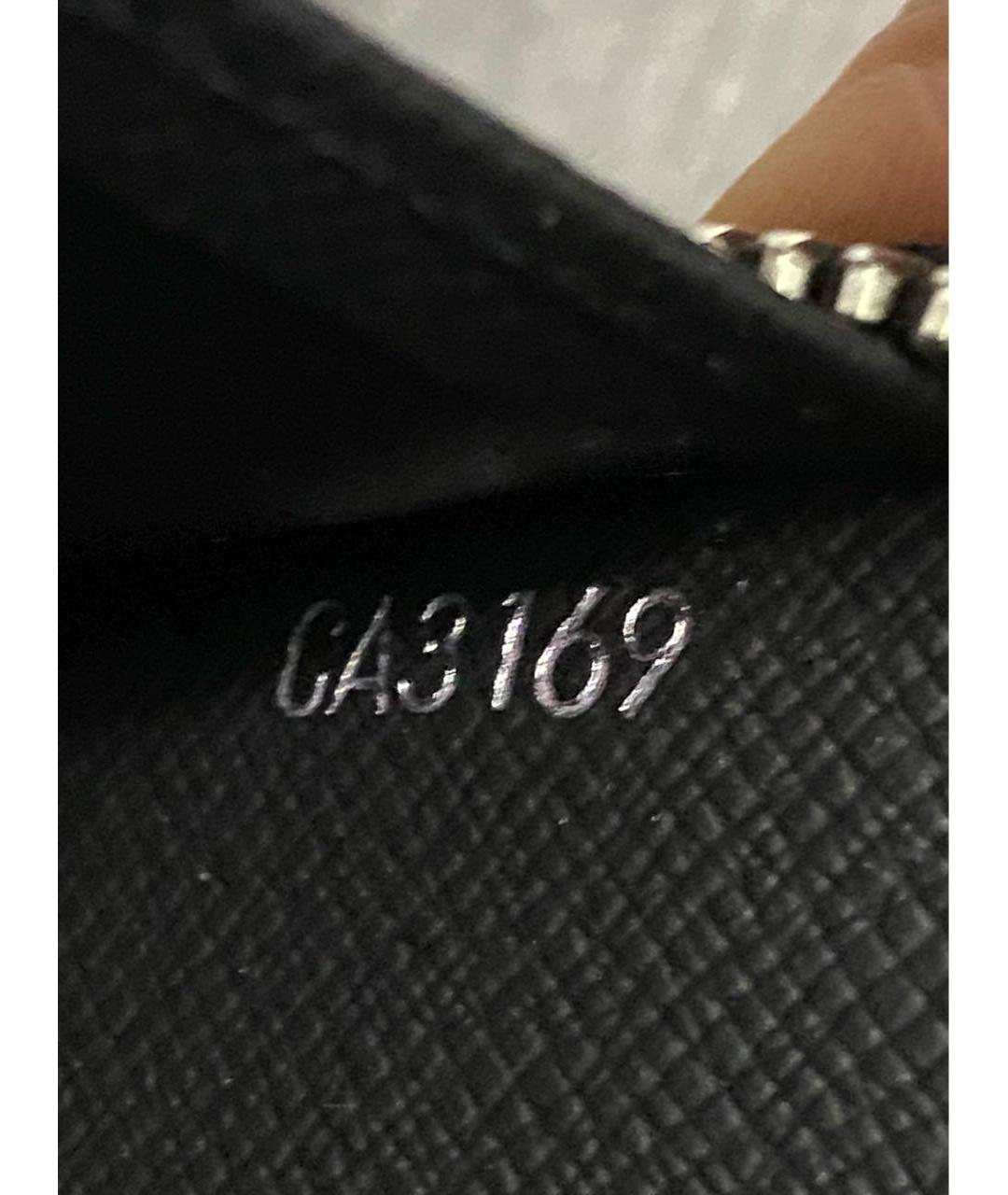 LOUIS VUITTON Черный кошелек, фото 6
