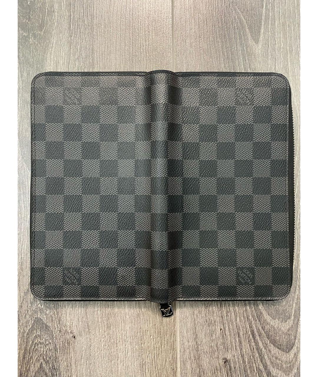 LOUIS VUITTON Черный кошелек, фото 2