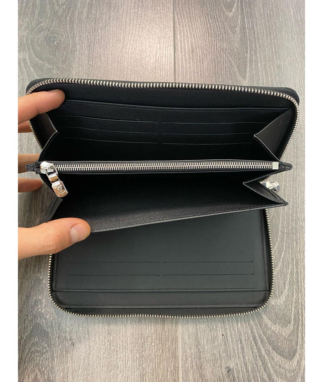 LOUIS VUITTON Черный кошелек, фото 5