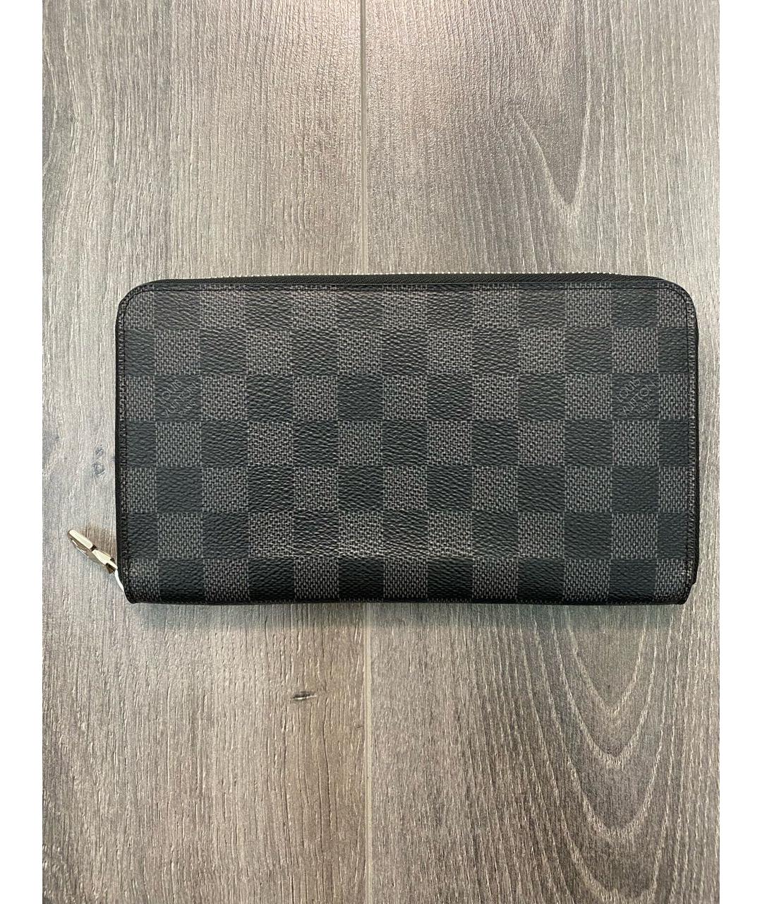 LOUIS VUITTON Черный кошелек, фото 9