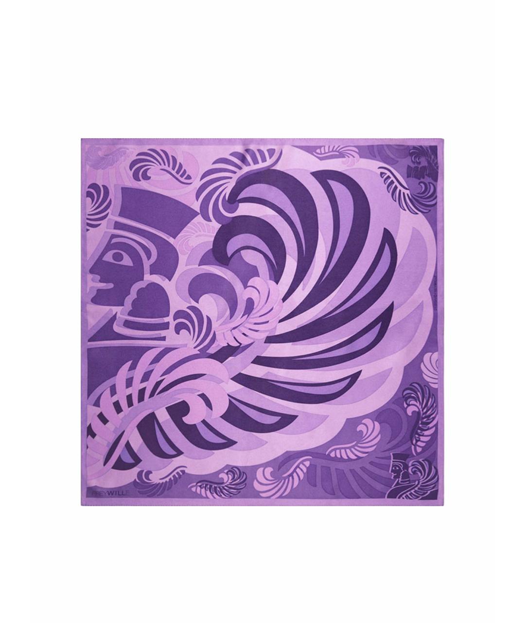 Frey Wille Фиолетовый шелковый платок, фото 1