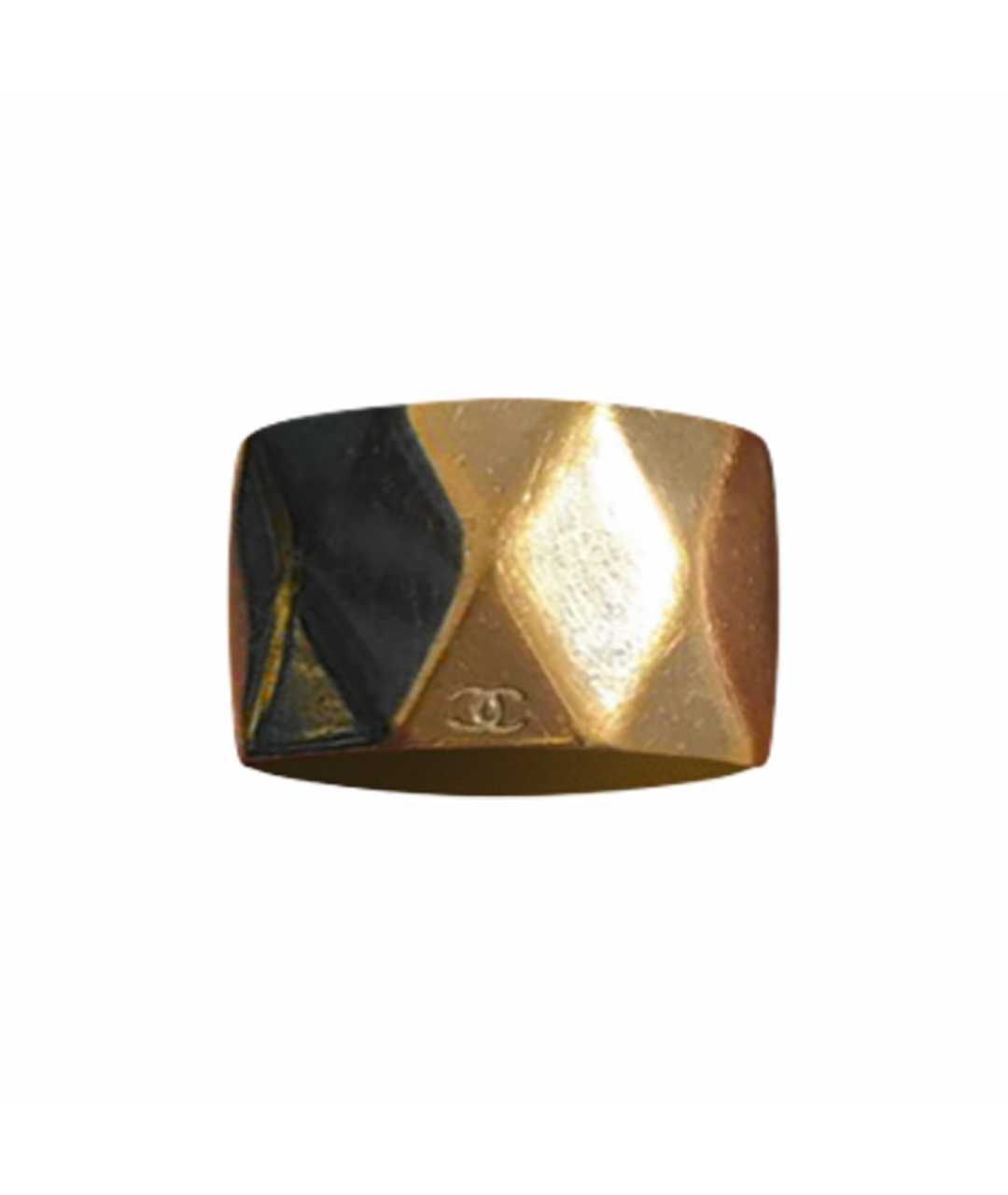 CHANEL PRE-OWNED Золотое латунное кольцо, фото 1