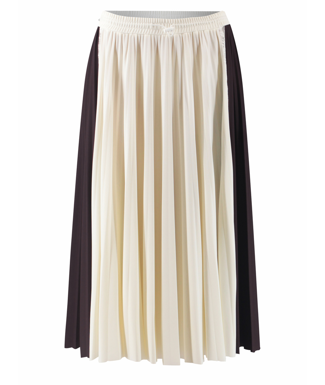 VALENTINO Белая полиамидовая юбка миди, фото 1